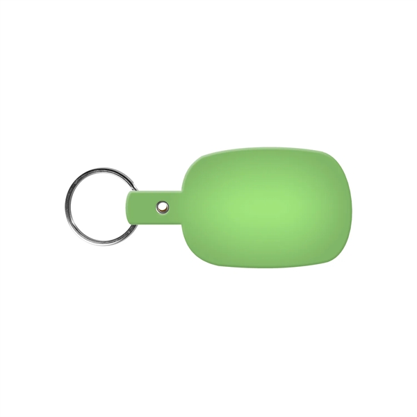Rounded rectangle shaped key tag available in 17 different colors and... from ASI 52840 Evans Manufacturing