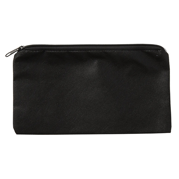 5" x 9" non-woven school pouch with zipper closure.... from ASI 52840 Evans Manufacturing