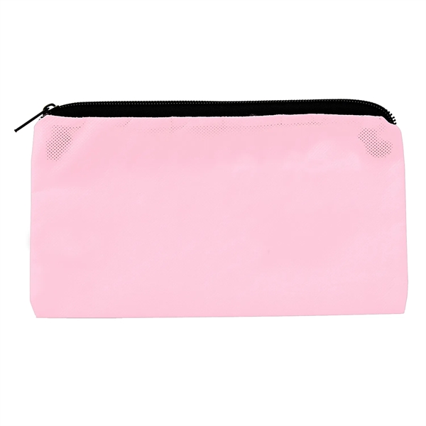 5" x 9" non-woven school pouch with zipper closure.... from ASI 52840 Evans Manufacturing