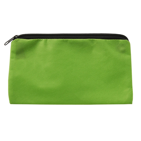 5" x 9" non-woven school pouch with zipper closure.... from ASI 52840 Evans Manufacturing