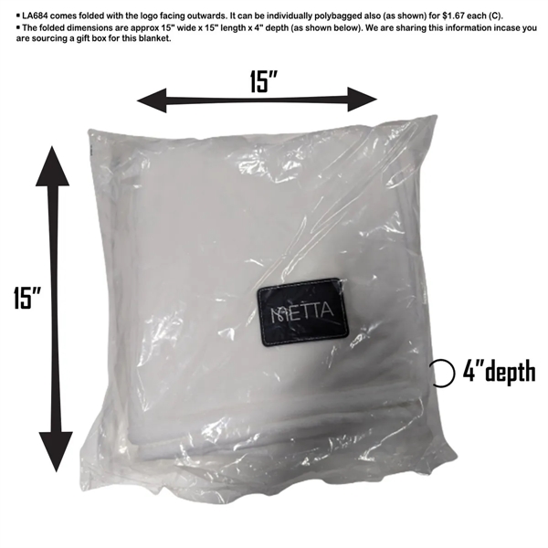 Plush and Cozy Mink Flannel Fleece Blanket, 50x60... from ASI 53509 FIEL-Fairdeal Import & Export / FIEL