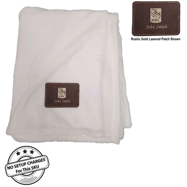 Plush and Cozy Mink Flannel Fleece Blanket, 50x60... from ASI 53509 FIEL-Fairdeal Import & Export / FIEL