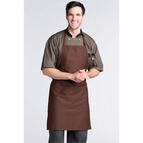Butcher apron featuring a divided center pocket for easy storage, extra... from ASI 36558 Aprons, Etc.