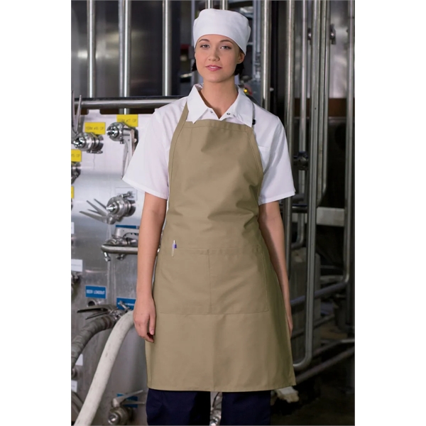 Butcher apron featuring a divided center pocket for easy storage, extra... from ASI 36558 Aprons, Etc.