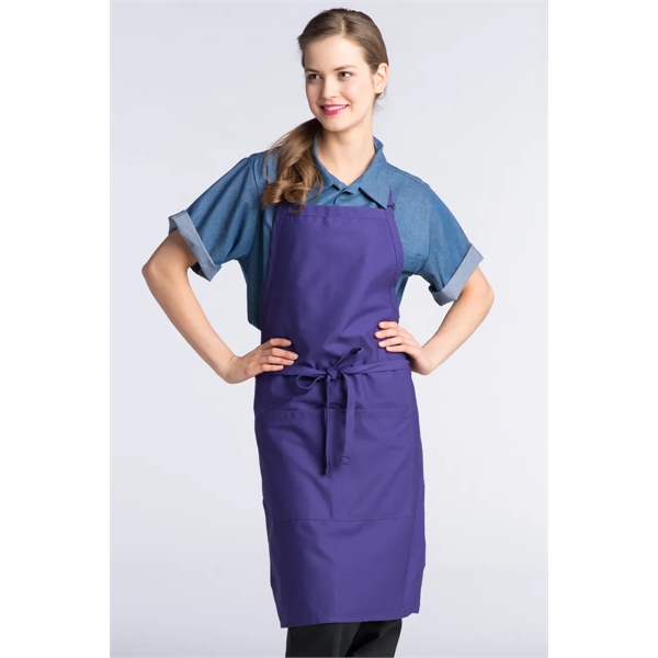Butcher apron featuring a divided center pocket for easy storage, extra... from ASI 36558 Aprons, Etc.