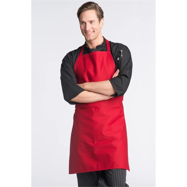 Butcher apron featuring a divided center pocket for easy storage, extra... from ASI 36558 Aprons, Etc.