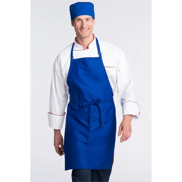 Butcher apron featuring a divided center pocket for easy storage, extra... from ASI 36558 Aprons, Etc.