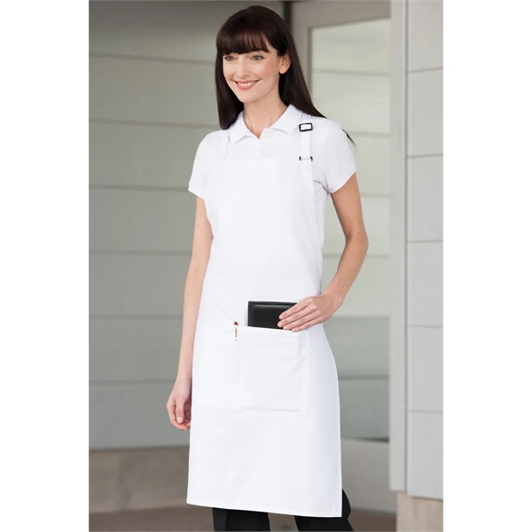 Butcher apron featuring a divided center pocket for easy storage, extra... from ASI 36558 Aprons, Etc.