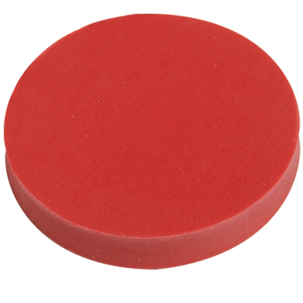 Round pencil eraser made of rubber; measures 1 1/2" x 1/4".... from ASI 52840 Evans Manufacturing