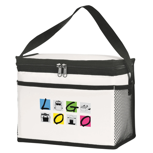 8-Pack highlight cooler made of 70D nylon. Insulated with heat-sealed PEVA... from ASI 46420 Continental Mkting Svc Inc
