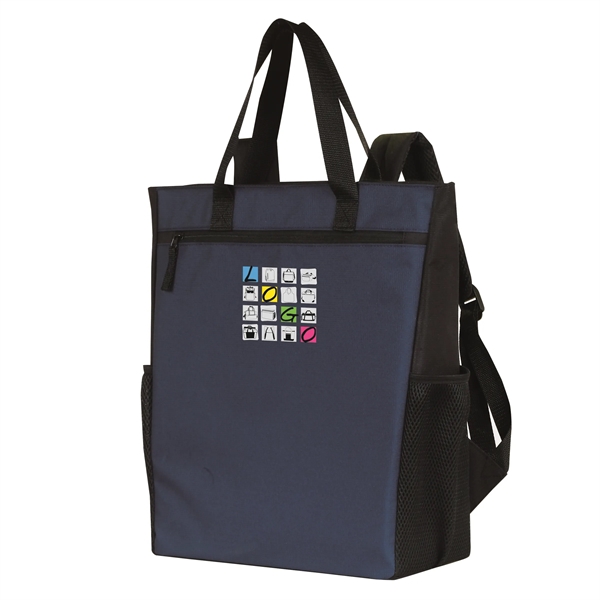 Multi-tote pack made of 300D Poly Ripstop, zippered compartment and pockets.... from ASI 46420 Continental Mkting Svc Inc