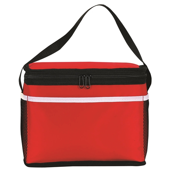 8-Pack highlight cooler made of 70D nylon. Insulated with heat-sealed PEVA... from ASI 46420 Continental Mkting Svc Inc