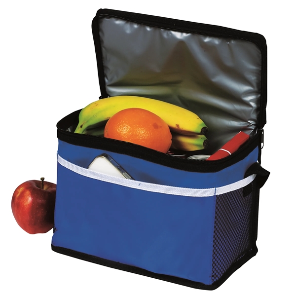 8-Pack highlight cooler made of 70D nylon. Insulated with heat-sealed PEVA... from ASI 46420 Continental Mkting Svc Inc