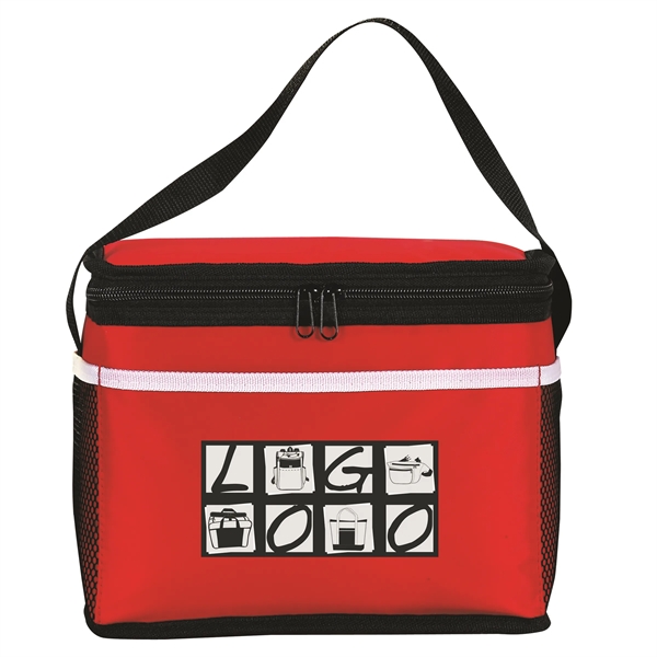 8-Pack highlight cooler made of 70D nylon. Insulated with heat-sealed PEVA... from ASI 46420 Continental Mkting Svc Inc