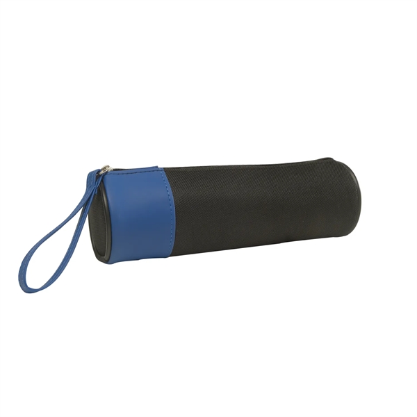 Polyester pencil case with zippered main compartment and wrist strap. ... from ASI 52840 Evans Manufacturing