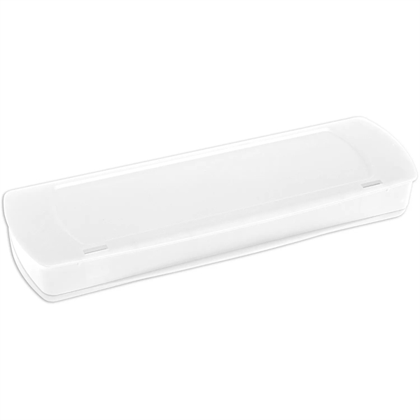 CPSIA Compliant Plastic School Supply Pencil Case is great for holding... from ASI 52840 Evans Manufacturing