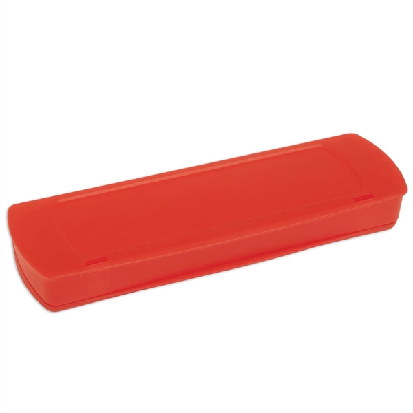 CPSIA Compliant Plastic School Supply Pencil Case is great for holding... from ASI 52840 Evans Manufacturing