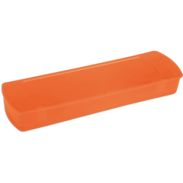 CPSIA Compliant Plastic School Supply Pencil Case is great for holding... from ASI 52840 Evans Manufacturing