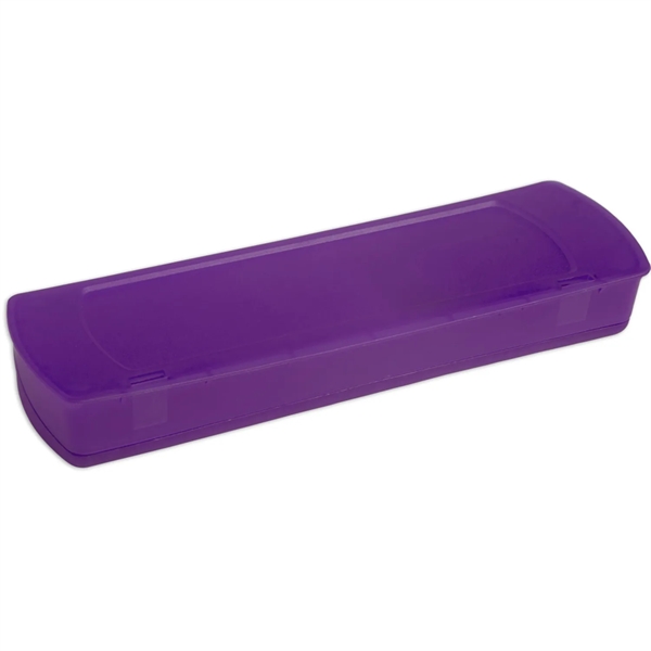 CPSIA Compliant Plastic School Supply Pencil Case is great for holding... from ASI 52840 Evans Manufacturing