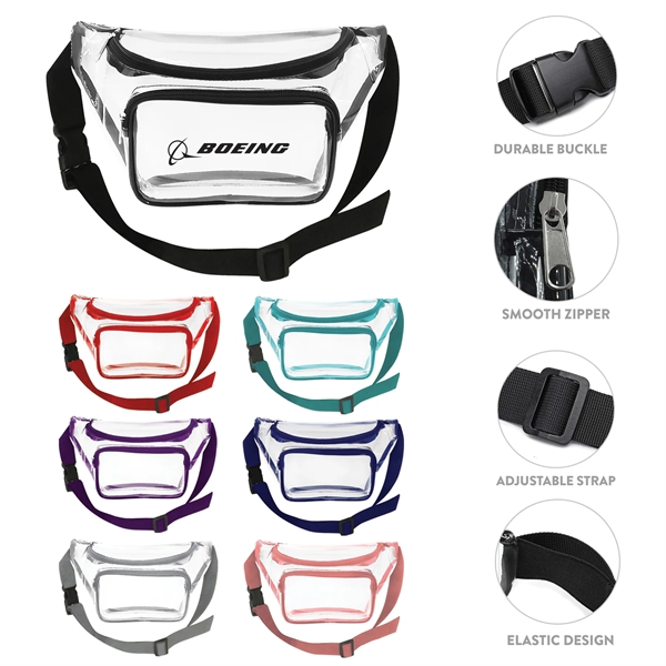 Crafted from durable heavy vinyl, this fanny pack features two zippered... from ASI 34800 Alstar Creations