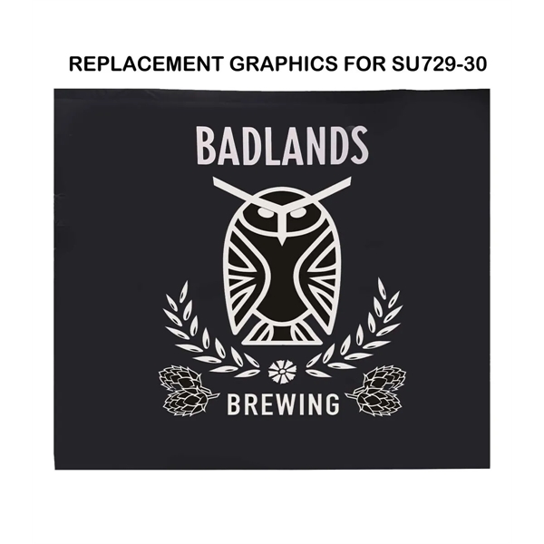 Replacement Graphics Single sided 10'w x 8'h with pole pocket top... from ASI 53509 FIEL-Fairdeal Import & Export / FIEL