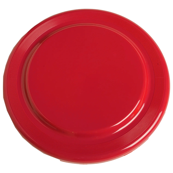 Made from 70-gram plastic, this 9" plastic flying disc with a... from ASI 52840 Evans Manufacturing