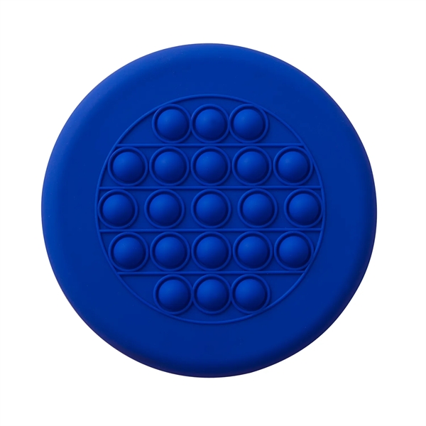 2-in-1 silicone pop flyer with stress relieving popping bubbles. Measures 6... from ASI 52840 Evans Manufacturing