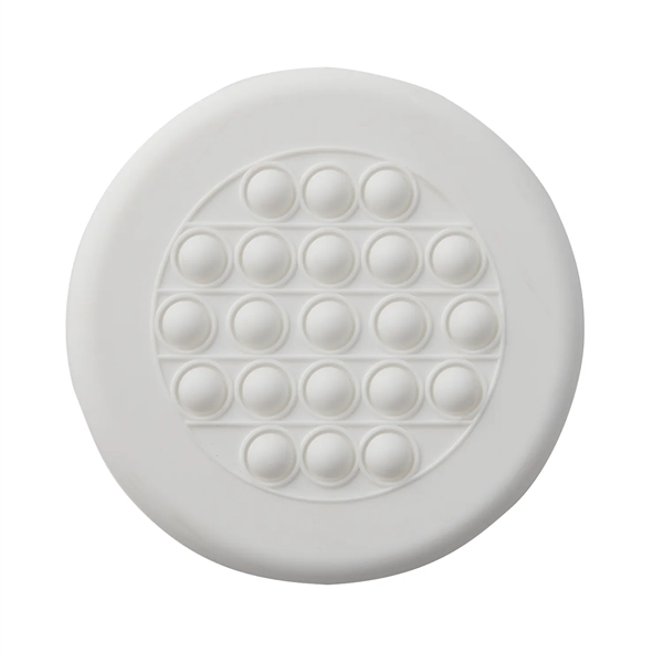 2-in-1 silicone pop flyer with stress relieving popping bubbles. Measures 6... from ASI 52840 Evans Manufacturing