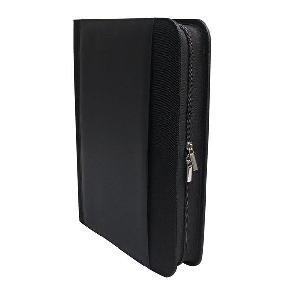 3 ring zip around padfolio. OPen Pocket for quick access, Padded... from ASI 79384 Preferred Nation Inc