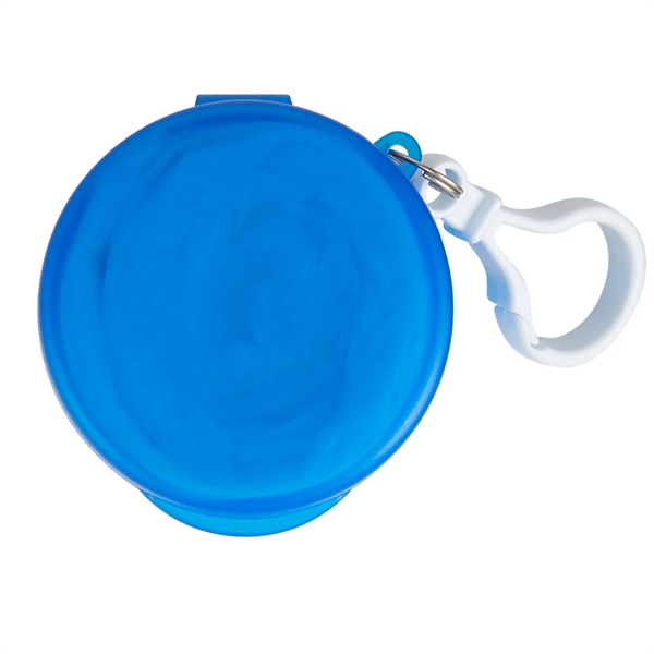 Reusable and lightweight plastic poncho with carabiner attachment.... from ASI 52840 Evans Manufacturing