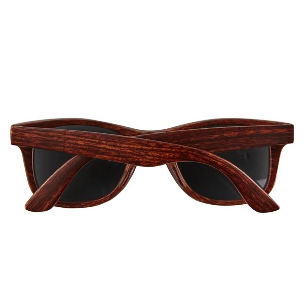 Woodgrain sunglasses that feature dark, ultraviolet protective lenses with UV400 rating.... from ASI 52840 Evans Manufacturing