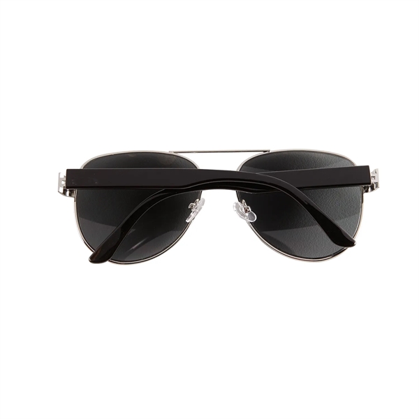 Classic style aviator sunglasses with dark, ultraviolet UV 400 protective rating... from ASI 52840 Evans Manufacturing