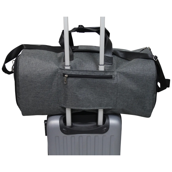 carry-on duffle serves as a garment bag for suits, When folded... from ASI 79384 Preferred Nation Inc