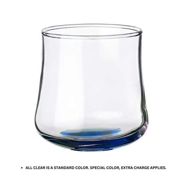 Elegant stemless rose bud glasses, 11 oz. plus 1 color silkscreen... from ASI 37218 Athena Promo (tm)