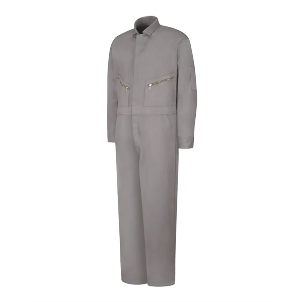 Zip-Front Cotton Coverall Long Sizes... from ASI 84358 S&S Activewear
