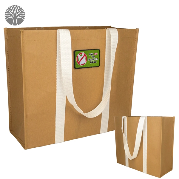 Tote bag with imprint options.... from ASI 57653 Gold Bond
