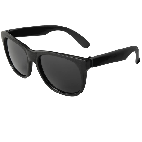Sunglasses with ultraviolet protective lenses and black frames.... from ASI 52840 Evans Manufacturing