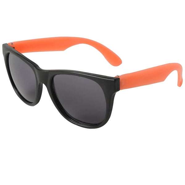 Sunglasses with ultraviolet protective lenses and black frames.... from ASI 52840 Evans Manufacturing