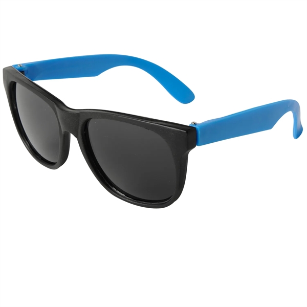 Sunglasses with ultraviolet protective lenses and black frames.... from ASI 52840 Evans Manufacturing