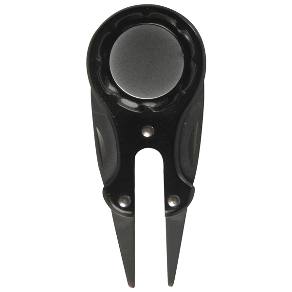 Customizable golf divot repair tool with ball marker is a great... from ASI 52840 Evans Manufacturing