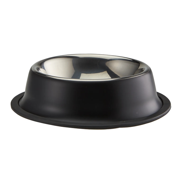 Stainless steel medium sized pet bowl that holds 12 ounces of... from ASI 52840 Evans Manufacturing