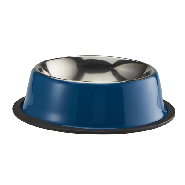 Stainless steel medium sized pet bowl that holds 12 ounces of... from ASI 52840 Evans Manufacturing