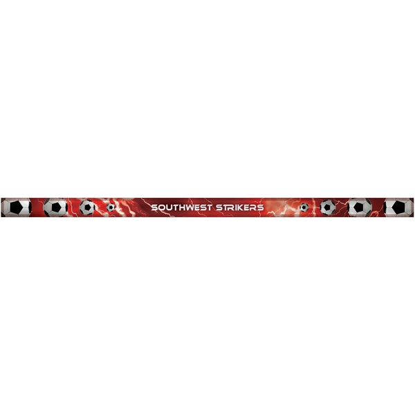 32" W x 1.5" H soft stretch polyester custom headband... from ASI 80228 Quinn