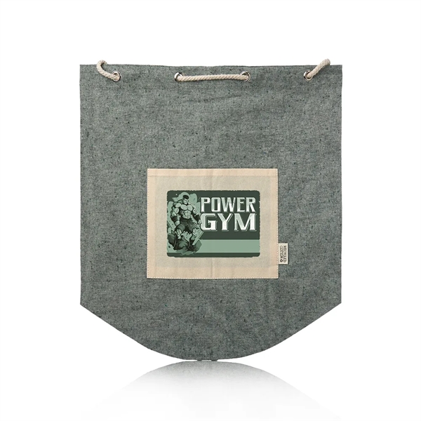 Recycled cotton rope backpack with drawstring closure.... from ASI 39552 BEL Promo