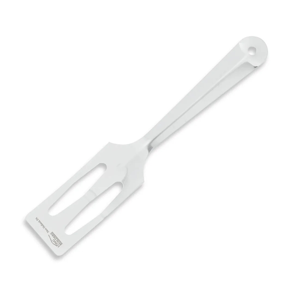 Stainless steel slotted serverspoon with 3 1/2" x 1 5/8" face.... from ASI 35560 American Made Cutlery / American Made Cutlery