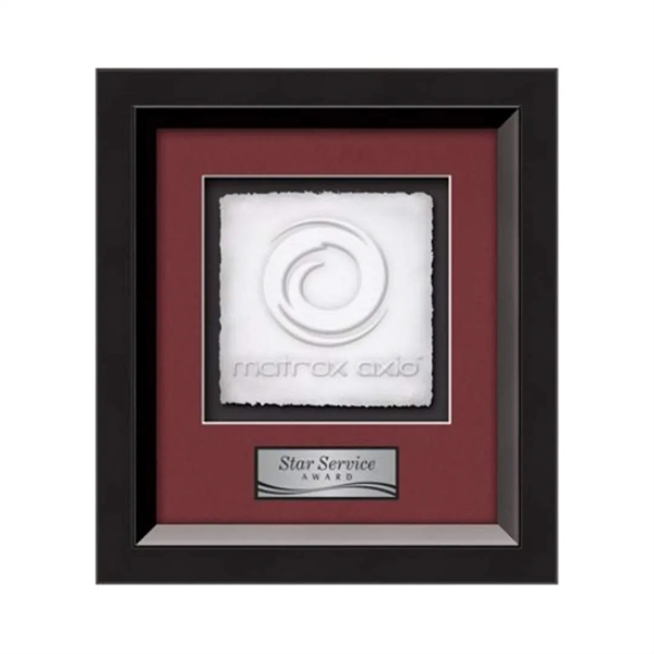 The Omni Cast Paper Framed Award capitalizes on the organic, delicate... from ASI 84592 St Regis Group