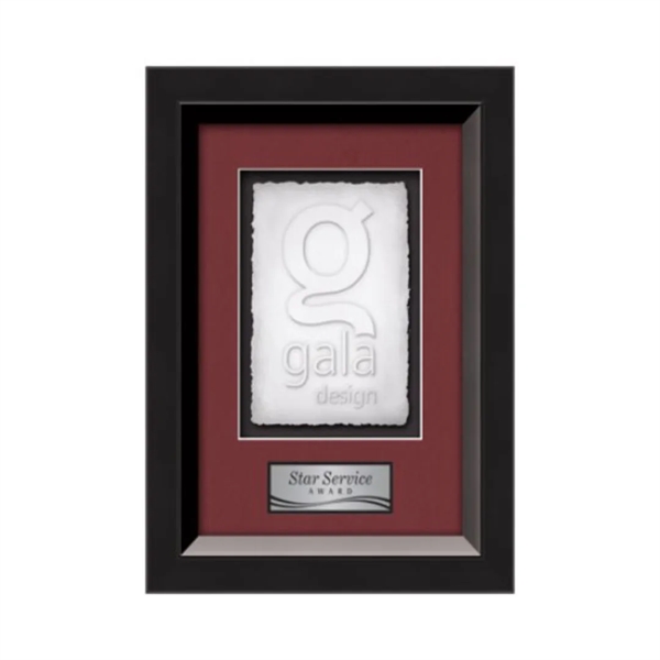 The Omni Cast Paper Framed Award capitalizes on the organic, delicate... from ASI 84592 St Regis Group