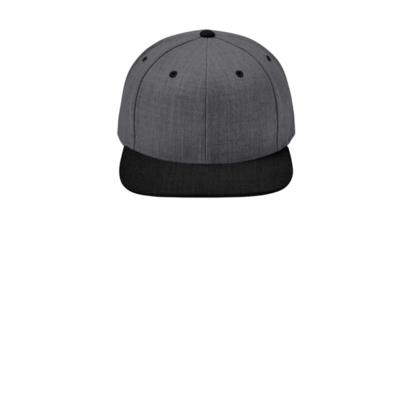 Sport-Tek Yupoong Flat Bill Snapback Cap.... from ASI 84863 SanMar