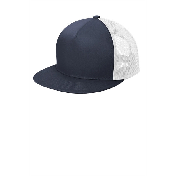 Sport-Tek Yupoong 5-Panel Classic Trucker Mesh Back Cap.... from ASI 84863 SanMar
