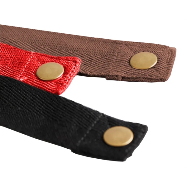 100% polyester twill interchangeable strap for our bib aprons, available in... from ASI 36558 Aprons, Etc.